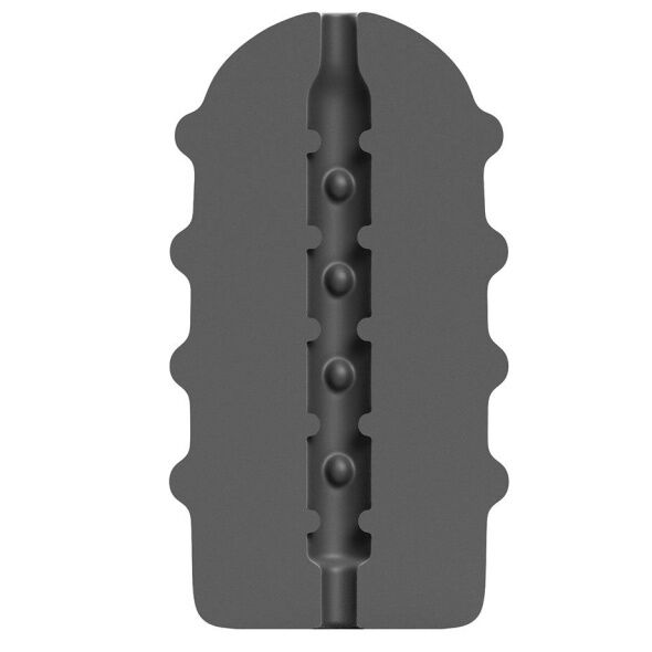 ALL BLACK Bumpy Masturbator för män