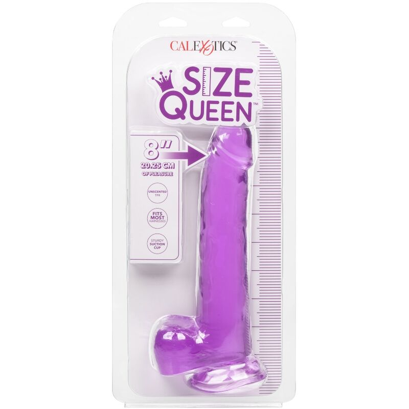Lila CALEXOTICS Size Queen dildo 20.3 cm