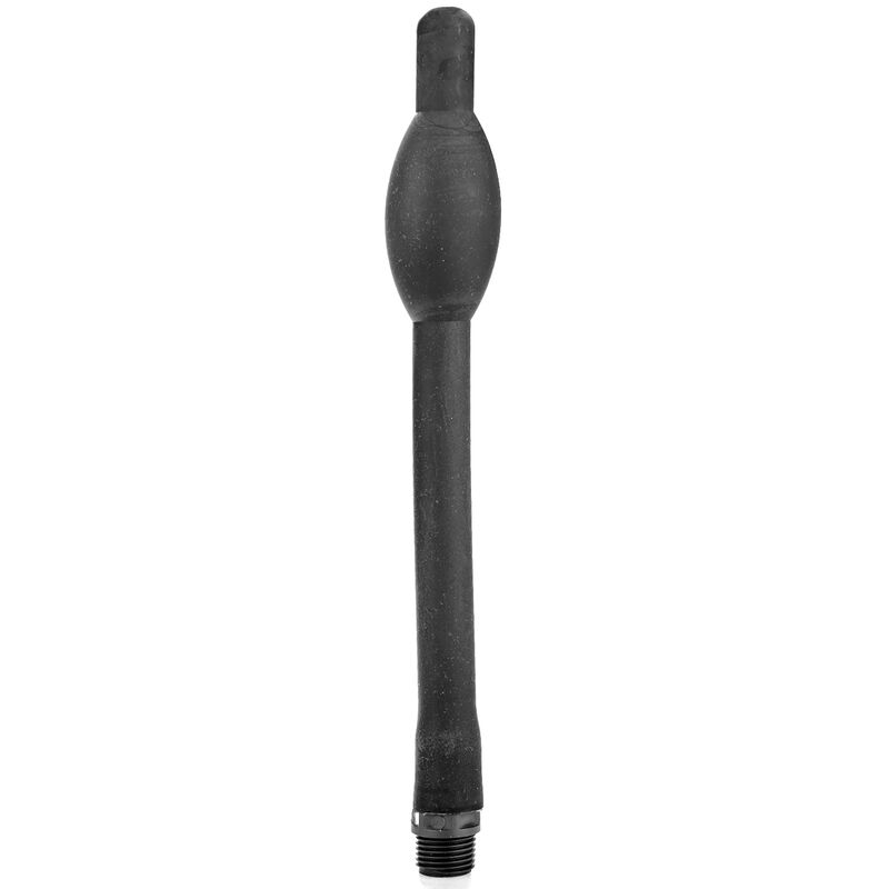 ALL BLACK dusch analdusch i silikon 27 cm