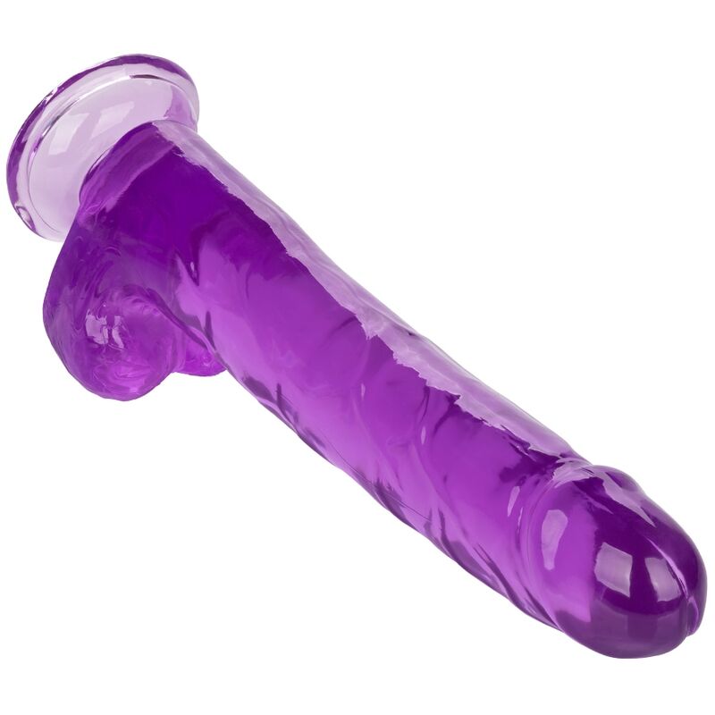 CALEXOTICS Size Queen Dildo i lila färg, 25.5 cm
