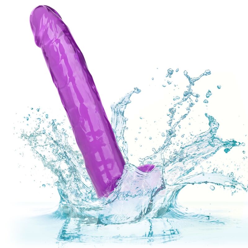 CALEXOTICS Size Queen Dildo i lila färg, 25.5 cm