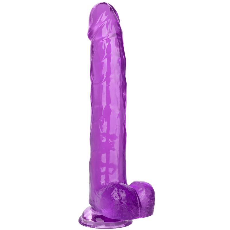 CALEXOTICS Size Queen Dildo i lila färg, 25.5 cm