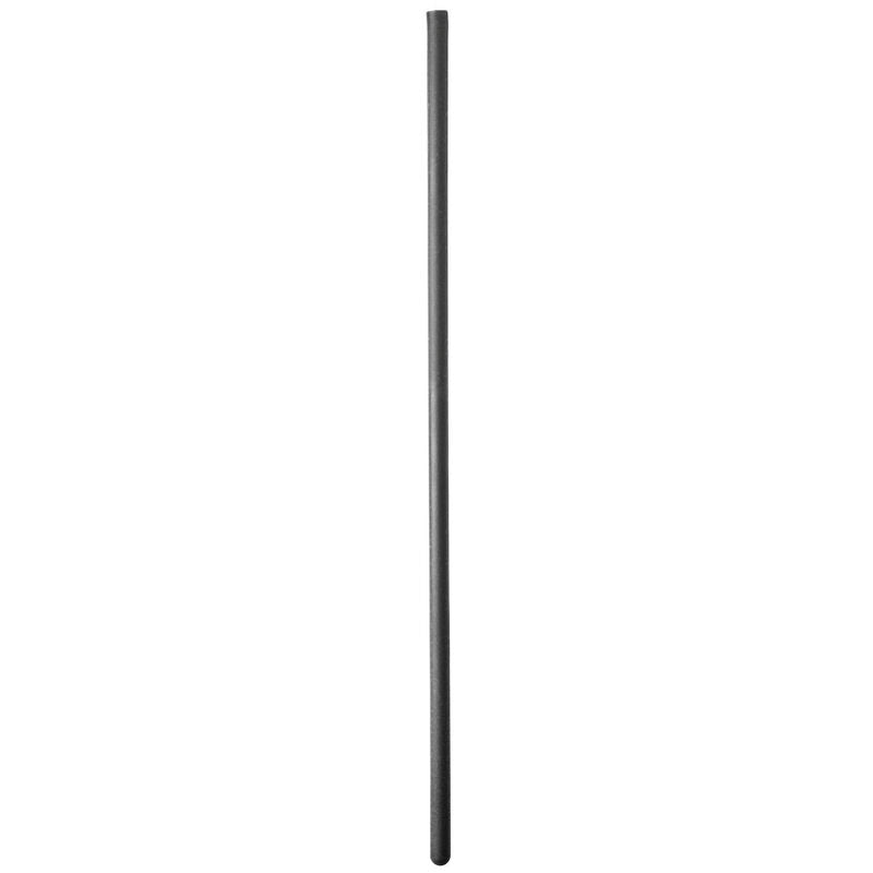 ALL BLACK 6mm urethral probe i silikon