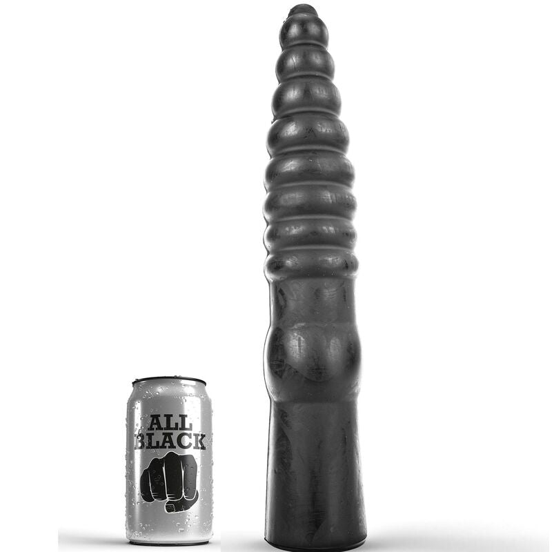 ALL BLACK - ANAL 33 CM dildo
