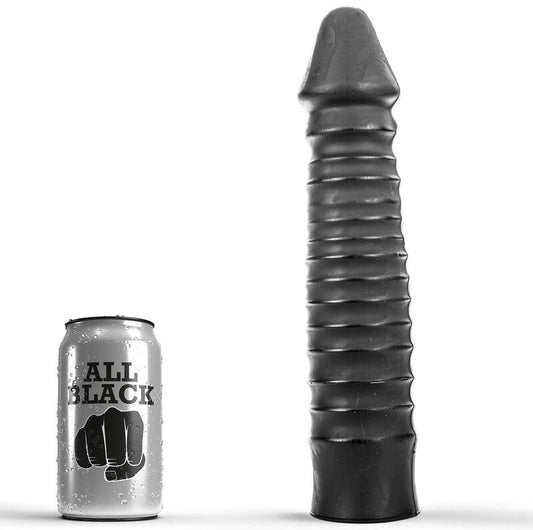 ALL BLACK dildo 26 cm