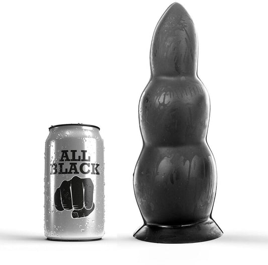 ALL BLACK analplugg 23 cm