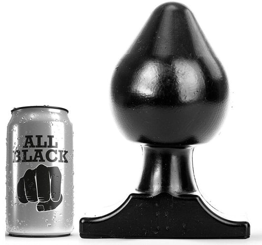 ALL BLACK analplugg 19 cm