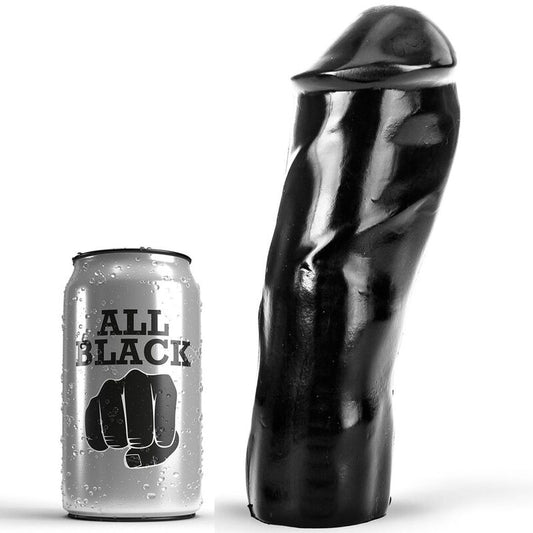 All Black realistisk dildo 20 cm