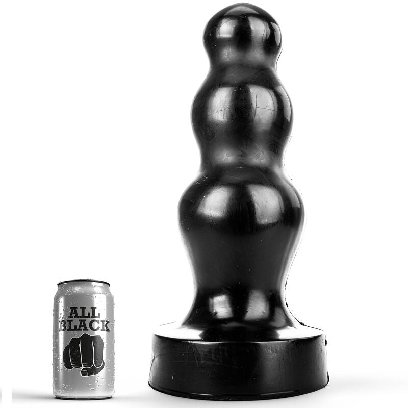 ALL BLACK buttplug Big 38 cm i PVC