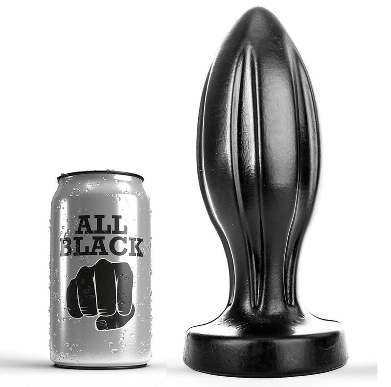 ALL BLACK anal plug 21 cm