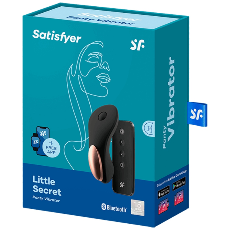 Satisfyer Little Secret trosvibrator med fjärrkontroll