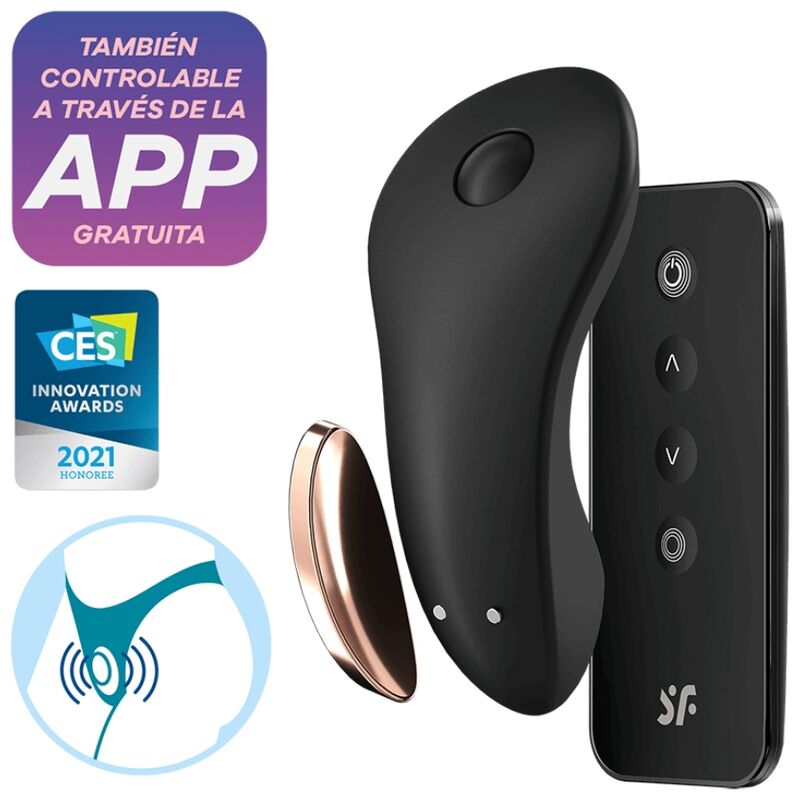 Satisfyer Little Secret trosvibrator med fjärrkontroll