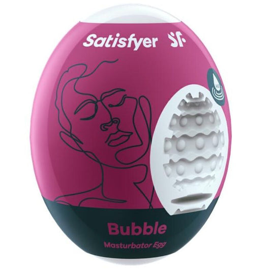 Satisfyer Bubble Masturbator Egg i flexibelt material