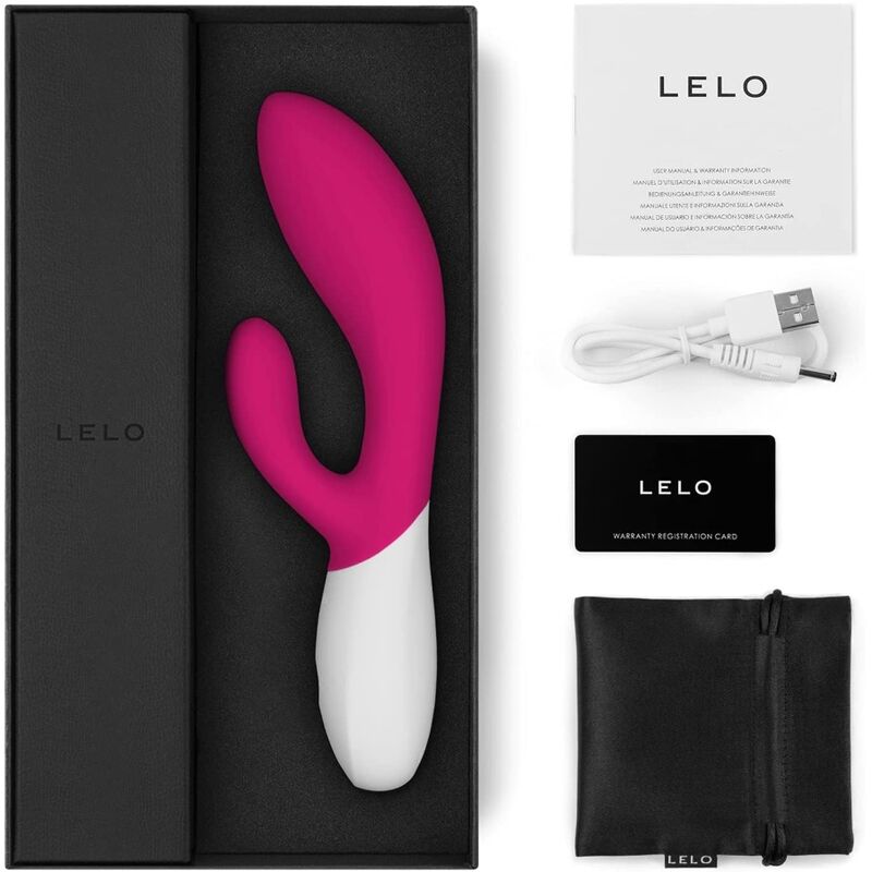 LELO INA WAVE 2 vibrator i fuchsia
