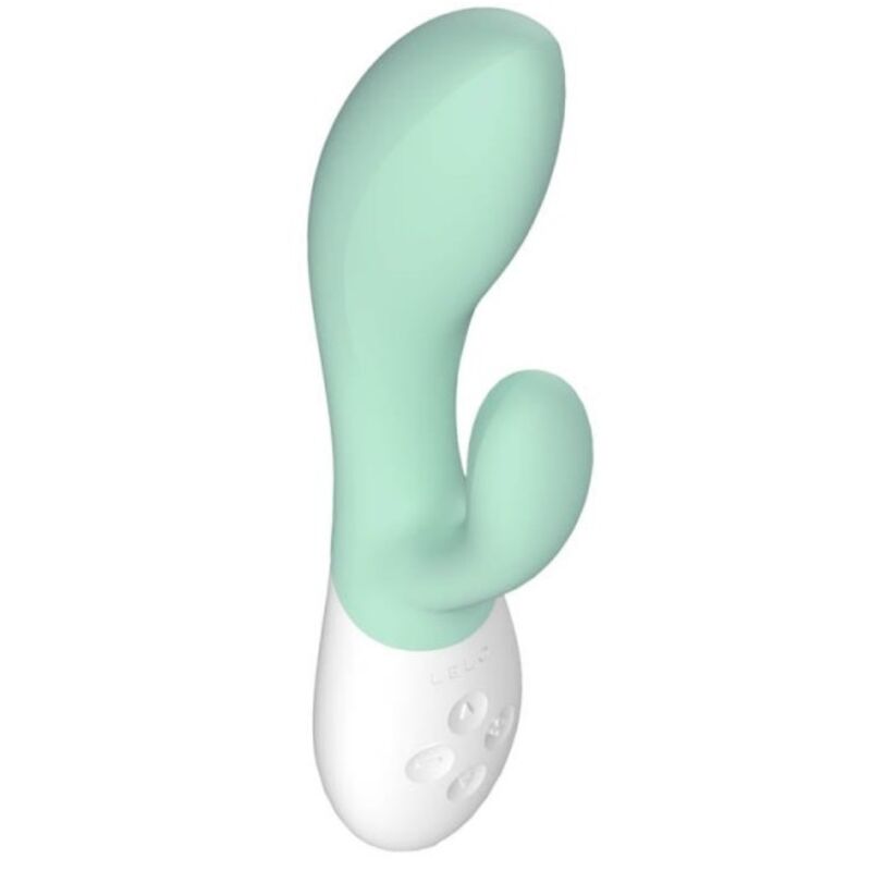 LELO INA 3 grön rabbit vibrator i lyxig design