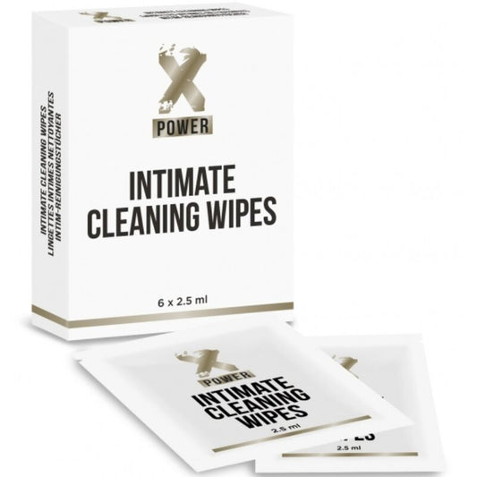 XPOWER intima rengöringswipes, 6 enheter