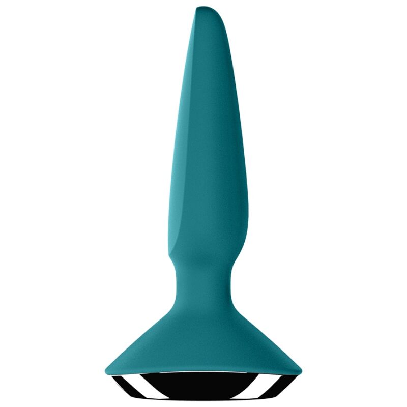 Satisfyer Plug Ilicious 1 vibrator i grön färg