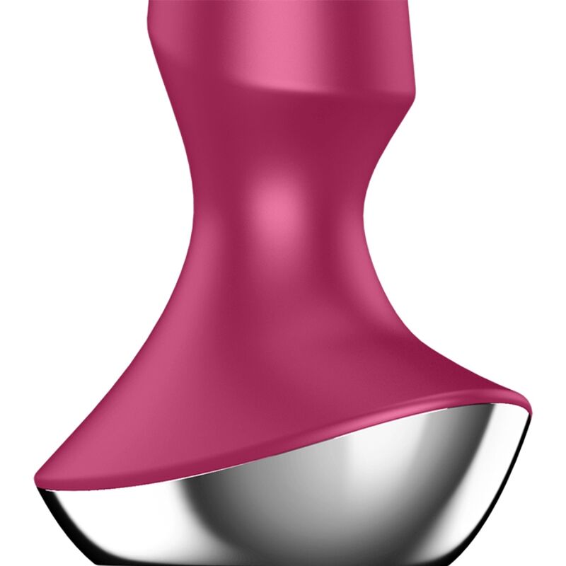 Satisfyer Plug-ilicious 2 Plug Vibrator i färgen Berry