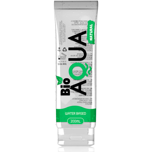 BIOAQUA glidmedel med naturliga ingredienser 200 ml