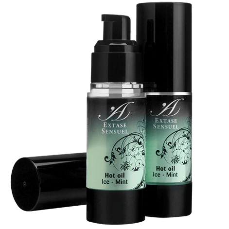 EXTASE SENSUAL massageolja med is-effekt 100 ml