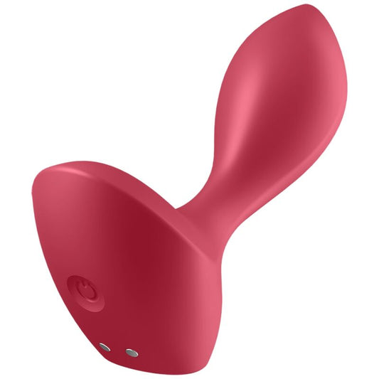Satisfyer Backdoor Lover vibrerande plugg i röd färg