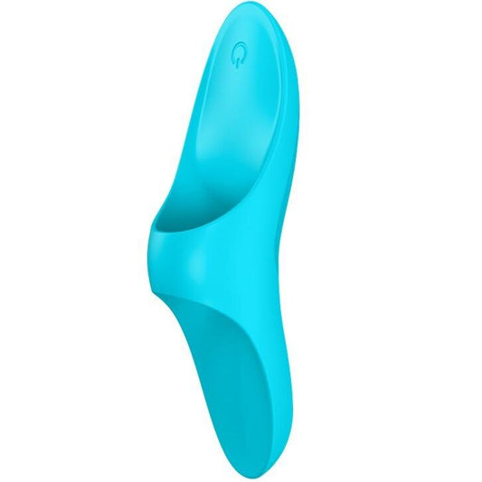 Satisfyer Teaser finger vibrator i blått