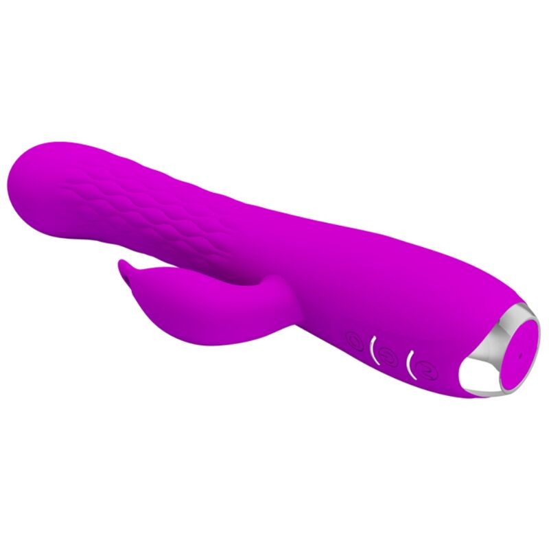 Lila roterande kanin vibrator från Pretty Love