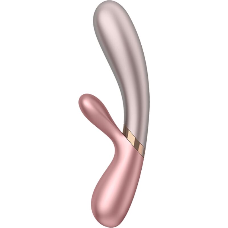 Satisfyer Hot Lover vibrator i rosa och beige