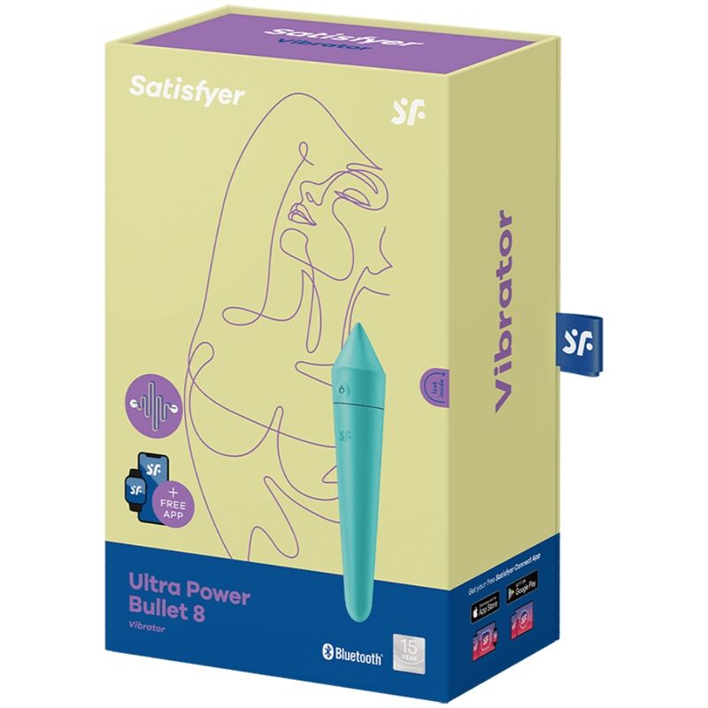 SATISFYER - ULTRA POWER BULLET 8 TURKOS