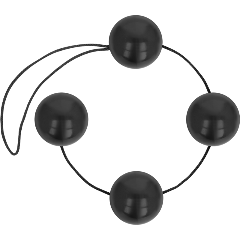 Svarta kinesiska analbollar från OHMAMA, 170 gr