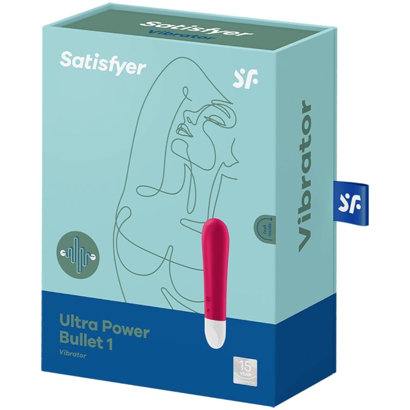 SATISFYER - ULTRA POWER BULLET 1 RÖD