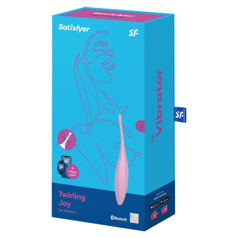 Satisfyer Twirling Joy klitorisvibrator rosa
