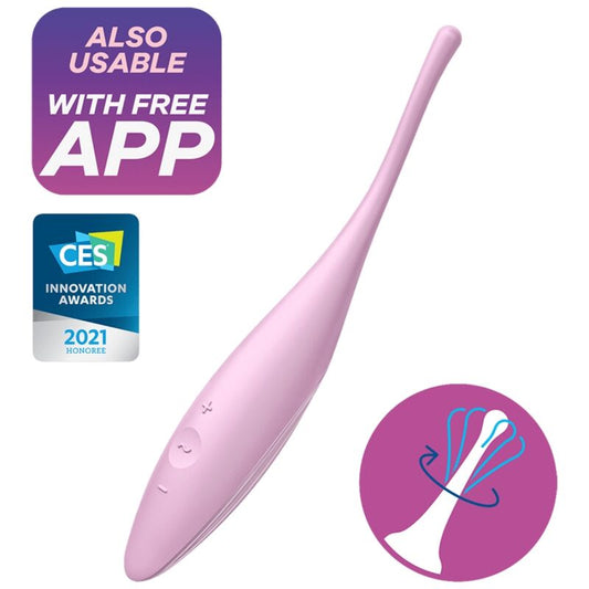 Satisfyer Twirling Joy klitorisvibrator rosa