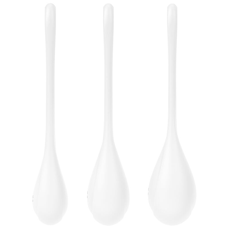 Satisfyer Yoni Power 1 träningsset i vitt