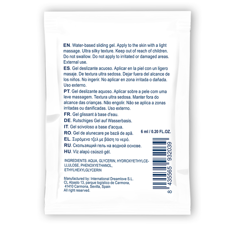 Waterfeel Neutral Vattenbaserad Glidgel 6 ml