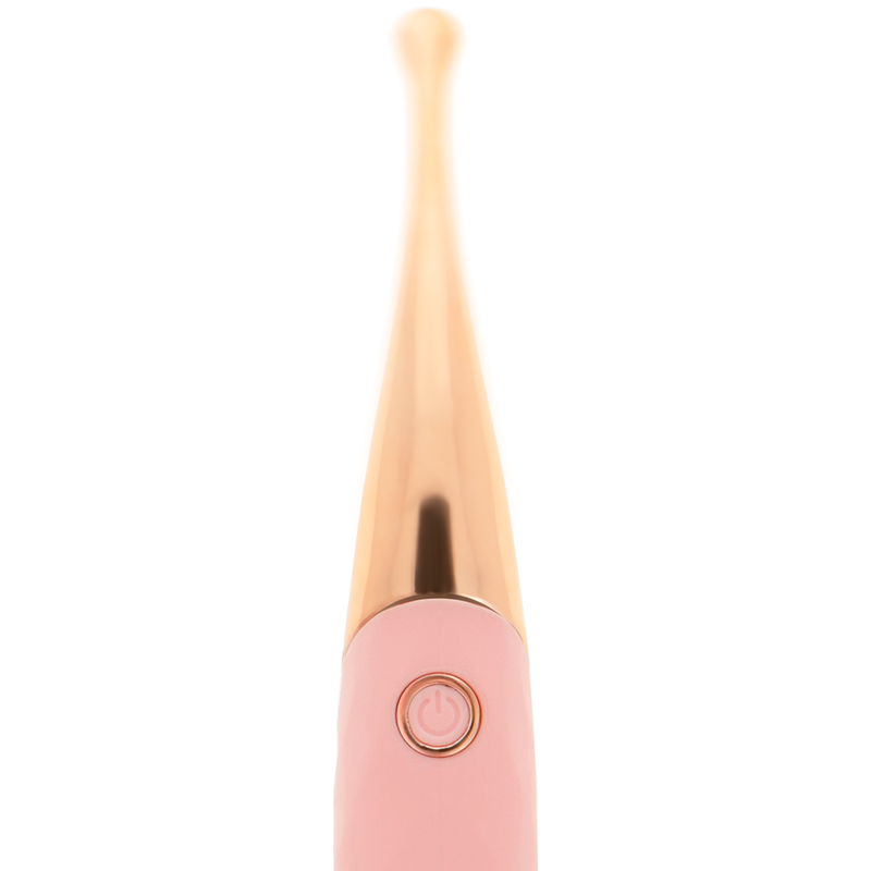 OHMAMA uppladdningsbar klitorisstimulator i rosa och guld
