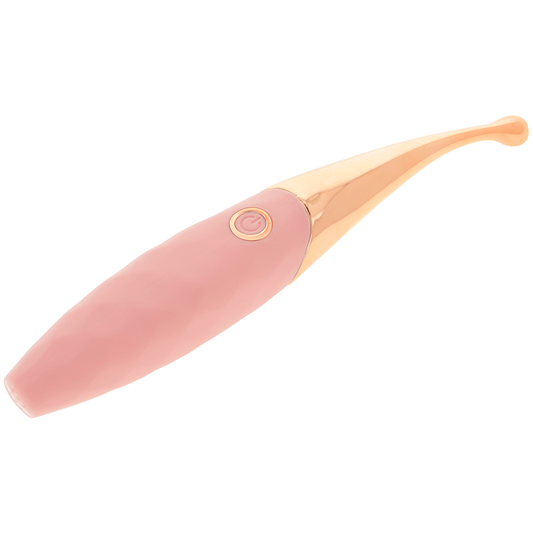 OHMAMA uppladdningsbar klitorisstimulator i rosa och guld