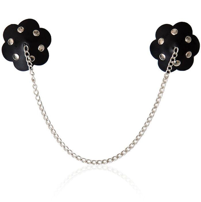 OHMAMA FETISH Petal Nipple Shield med kedja