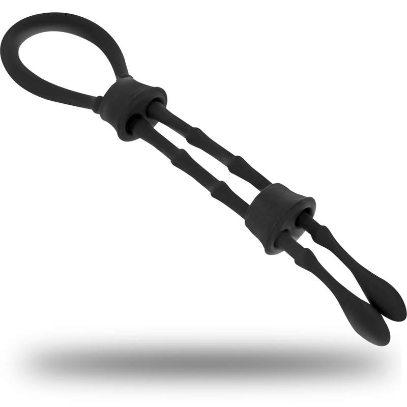 Silikonring för penis och testiklar från OHMAMA FETISH