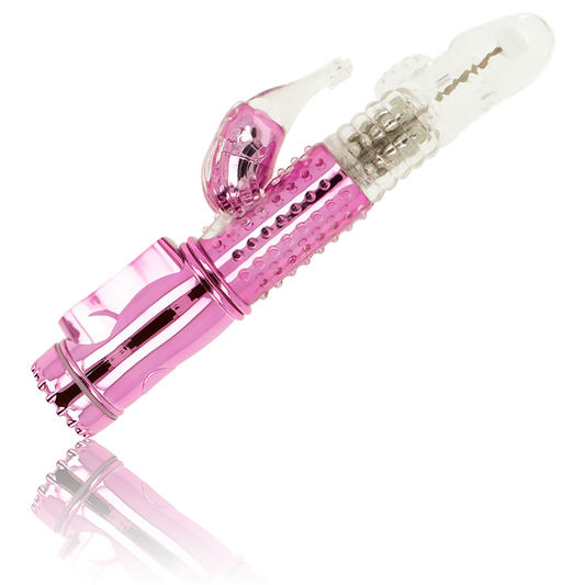 OHMAMA vibrator med rotationsfunktion och klitorisstimulator