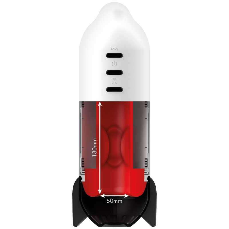 JAMYJOB Rocket Masturbator med mjuk kompression och vibration