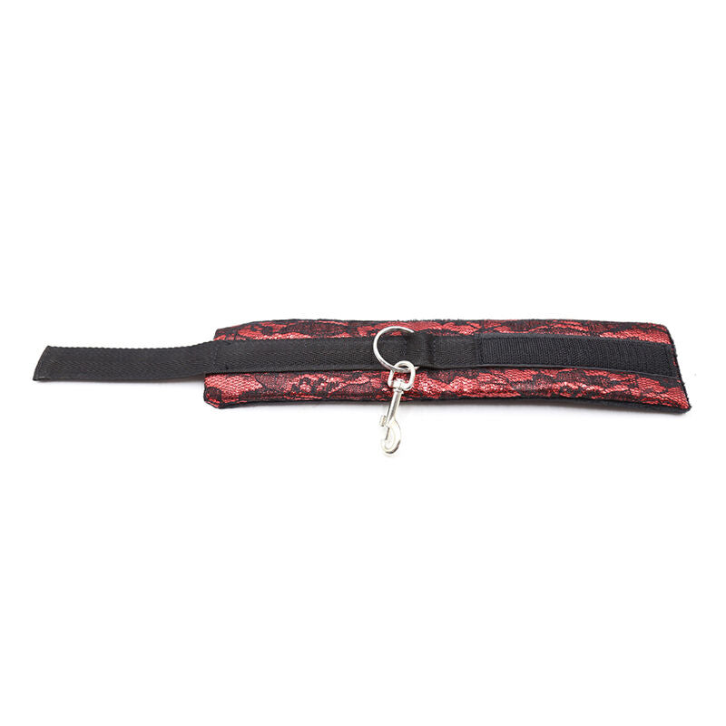 OHMAMA FETISH - VELVET HANDKUFFAR MED NYLONTEJP