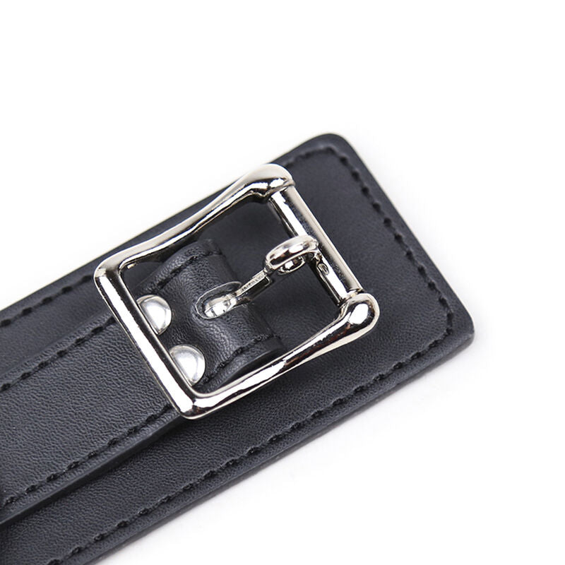 OHMAMA FETISH halsband för underkastelse med 3 ringar