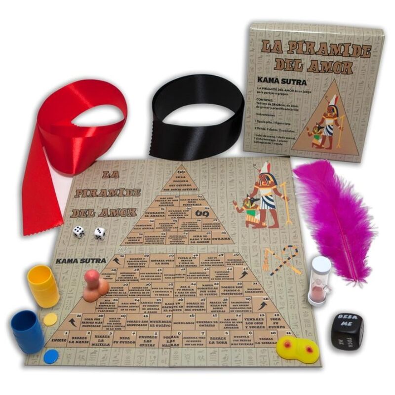 Diablo Picante - Kärlekens Pyramid spel för par och vänner