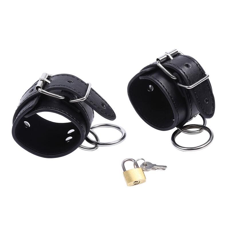 OHMAMA FETISH O-RING LÅSTA HANDLEDSSPÄNNE