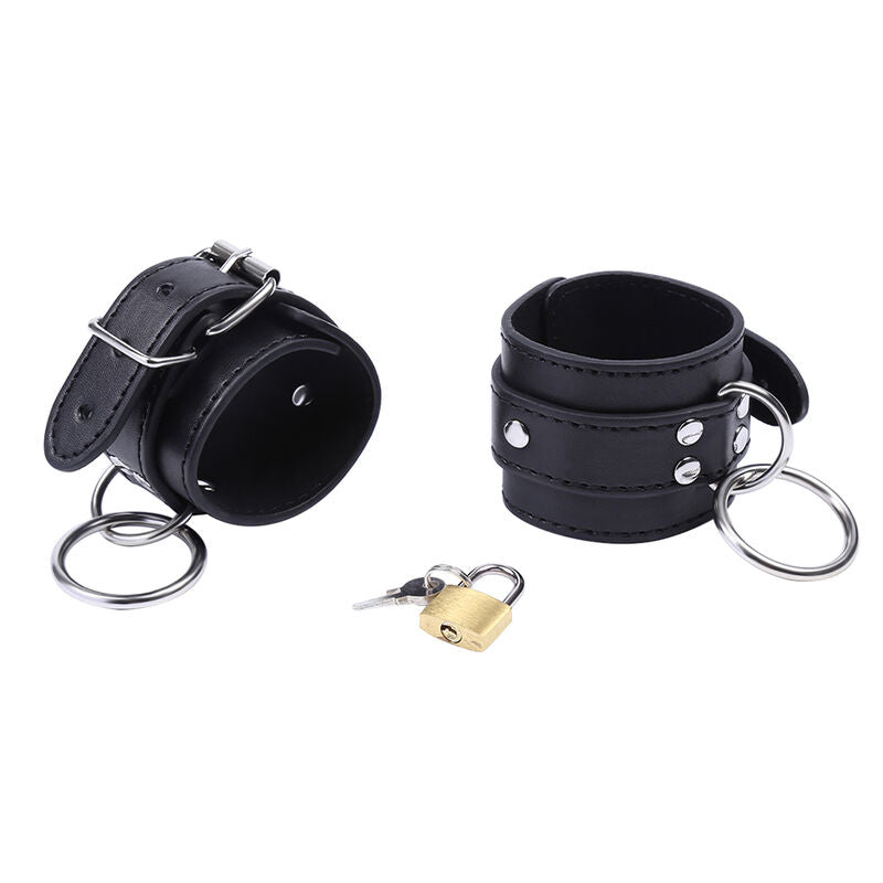 OHMAMA FETISH O-RING LÅSTA HANDLEDSSPÄNNE