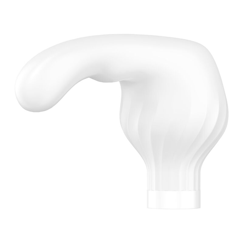 Satisfyer Double Wand-er massager med appkontroll i vit färg