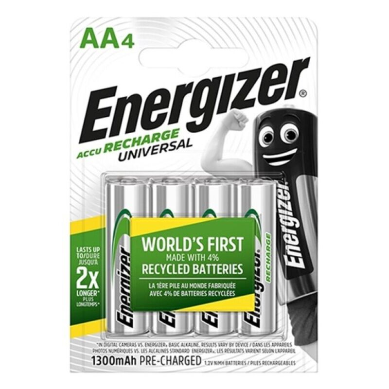 Energizer återuppladdningsbart batteri HR6 AA 1300mAh