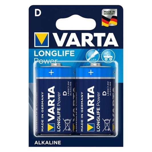 VARTA D Alkaliskt Batteri LR20 2-pack