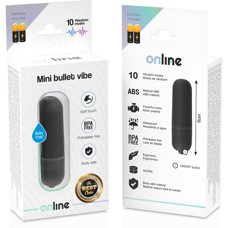 ONLINE Mini Bullet Vibe Black